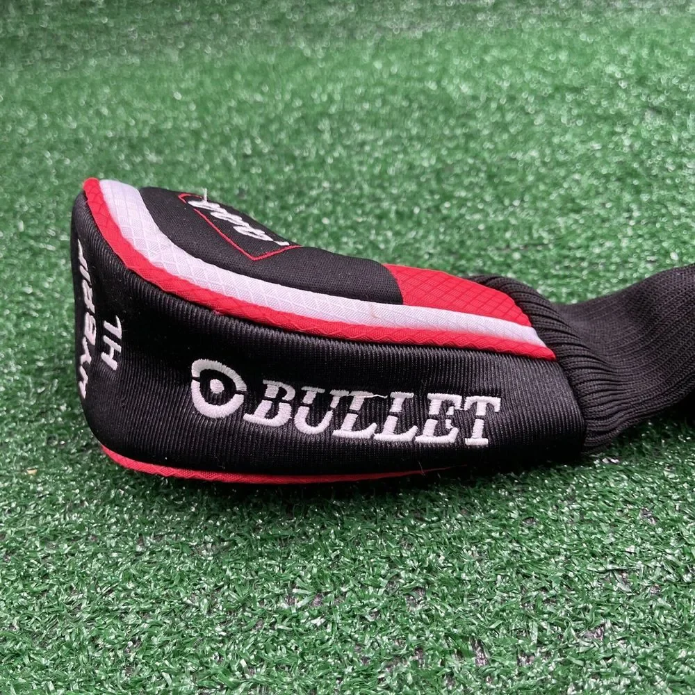 Bullet Fairway Hybrid HL .444‎ Golf Headcover Black Red White